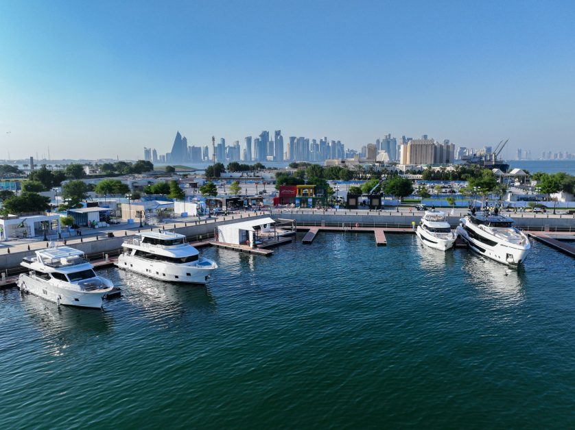 Gulf Craft Exhibiting at the Qatar Boat Show Old Doha Port